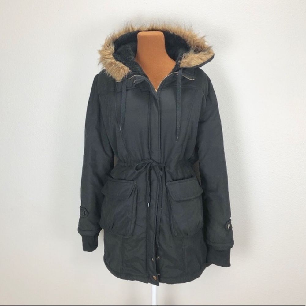 Measeor hooded winter coat
